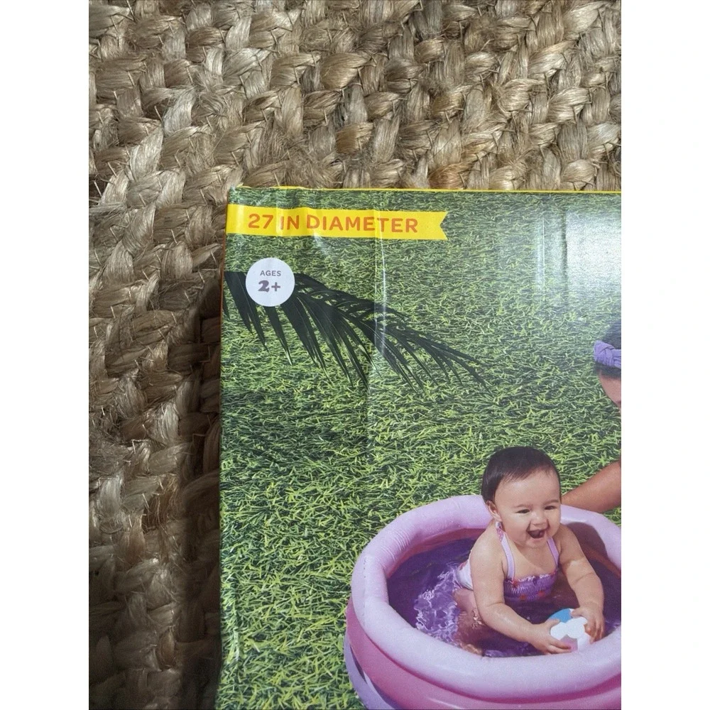 Sun Squad Inflatable Mini Pool Kiddie Splash Water Toy 27 Inch New